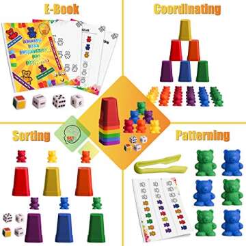 SET4kids Counting Bears Educational STEM Game for Kids