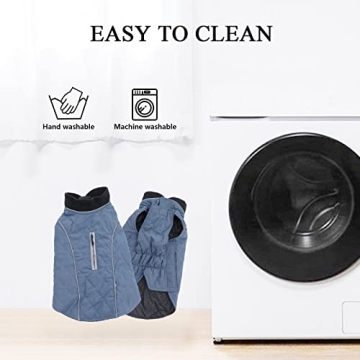 Pethiy Waterproof Dog Apparel Cold Weather Vest for Small Dogs