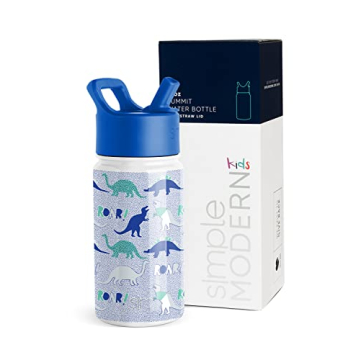 Insulated Simple Modern Kids Water Bottle for School