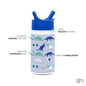 Insulated Simple Modern Kids Water Bottle for School
