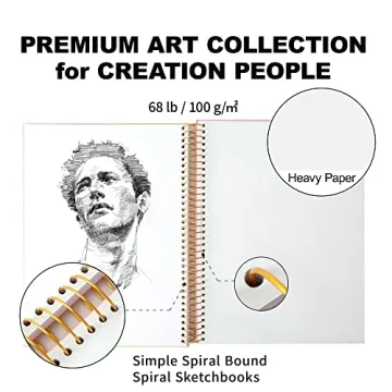 Stylish 9x12 Pink Sketchbook Great for All Artists!