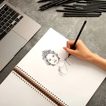 Stylish 9x12 Pink Sketchbook Great for All Artists!