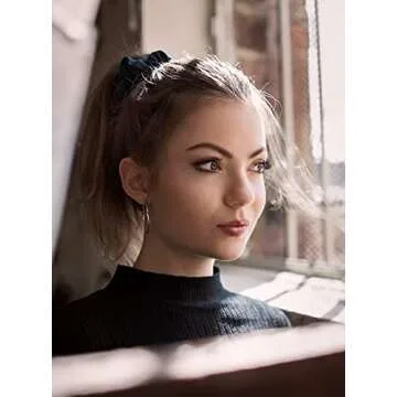 Big Gold Hoop Earrings - Hypoallergenic & Stylish