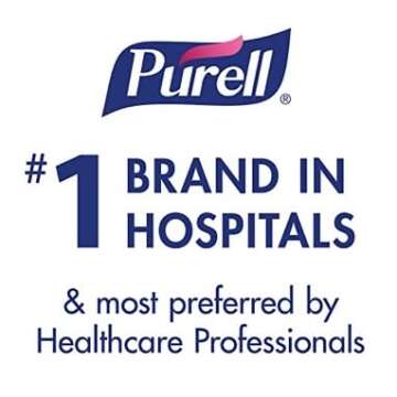 PURELL Advanced Hand Sanitizer, Refreshing Gel, 8 fl oz Sanitizer Table Top Pump Bottles (Pack of 2) - 9652-06-EC2PK