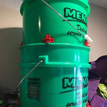 DoubleWood 12Pcs Chicken Nipples Waterer for Poultry