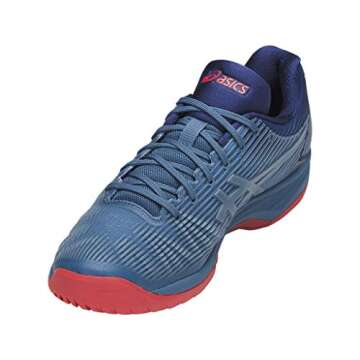 Top Performance ASICS Men's Tennis Shoes in Azure/White