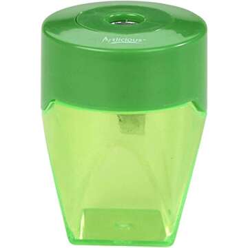 Sorillo Brands 3 Colorful Compact Metal Pencil Sharpener Value Pack - Colored Pencils, Watercolor Pencils, School Pencils