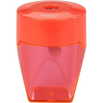 Sorillo Brands 3 Colorful Compact Metal Pencil Sharpener Value Pack - Colored Pencils, Watercolor Pencils, School Pencils