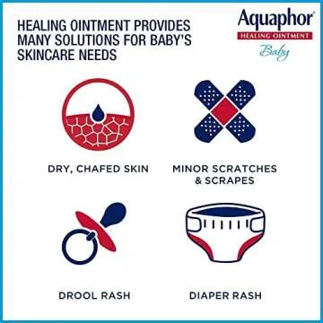 Aquaphor Baby Healing Ointment Advanced Therapy Skin Protectant, 14 Ounce, Pack of 3