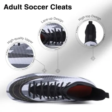 Professional Soccer Cleats for Men Women - AG/FG Turf Shoes