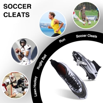 Professional Soccer Cleats for Men Women - AG/FG Turf Shoes