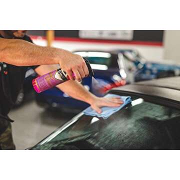 Wowo's Glass Cleaner - No Alcohol, No Ammonia, No Streaks. Specially Designed Surfactants Cut Through Dirt, Grime, Vape and Smoke Film, Fingerprints, etc. Leaving Windows Clean and Clear (500ml)