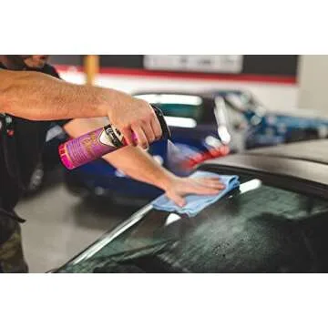 Wowo's Glass Cleaner - No Alcohol, No Ammonia, No Streaks. Specially Designed Surfactants Cut Through Dirt, Grime, Vape and Smoke Film, Fingerprints, etc. Leaving Windows Clean and Clear (500ml)