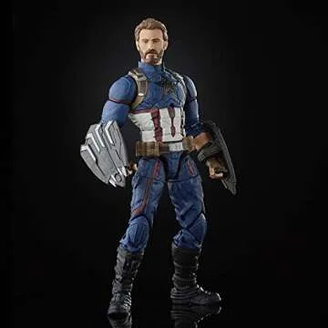 Marvel Hasbro 15cm Captain America Action Figure with Accessories