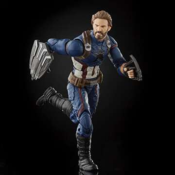 Marvel Hasbro 15cm Captain America Action Figure with Accessories