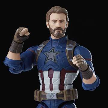 Marvel Hasbro 15cm Captain America Action Figure with Accessories