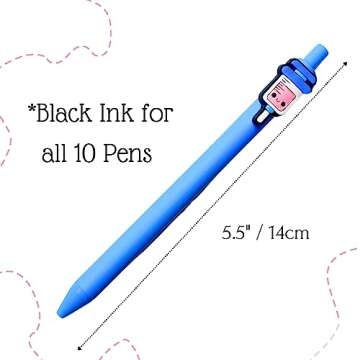 10 PC Nurse Pens | Funny Best Cute Nurses Pen Set Accessories for Work, Nursing Student, Medical Ass...