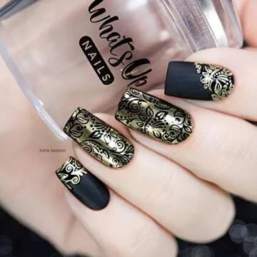 Whats Up Nails - Mermaid #3 Angular Brush for Clean Up Cuticles Skin Around Nail