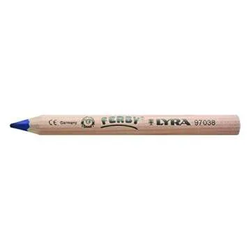 Lyra Ferby Giant Triangular Colored Pencils - Set of 12 Short Colored Pencils with A 6.25mm Core - H...