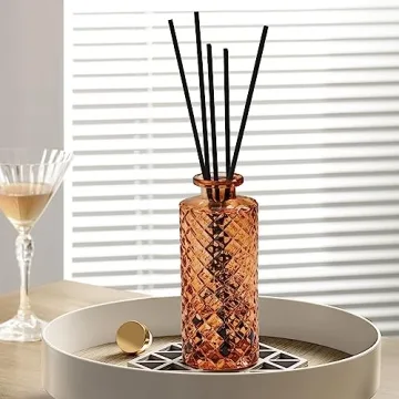 ComSaf 6-Piece Glass Bud Vases Set for Home Decor