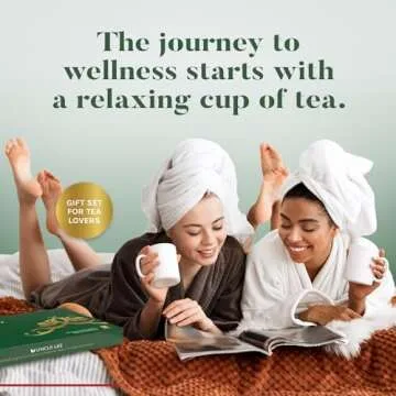 Uncle Lee’s Organic Tea Variety Gift Set – Wellness Tea Collection, 48 Tea Bags in a Premium Gift Box, Christmas Gift for Mom, Girlfriend, Grandma, Teachers, Coworkers