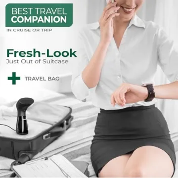 XROOL Clothes Steamer - Compact Handheld for Travel