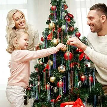 2500 Strands Tinsel Garland for Holiday & Party Decor