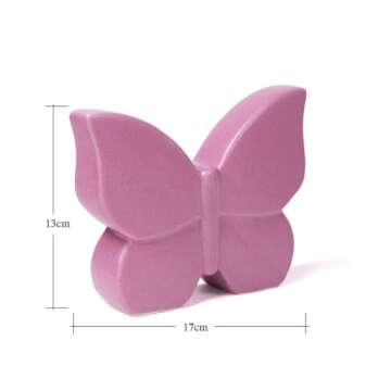 NENBOLEC Butterfly Decor Statue - Unique Ceramic Gift
