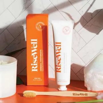 RiseWell Mineral Toothpaste for Healthier Teeth Without Fluoride