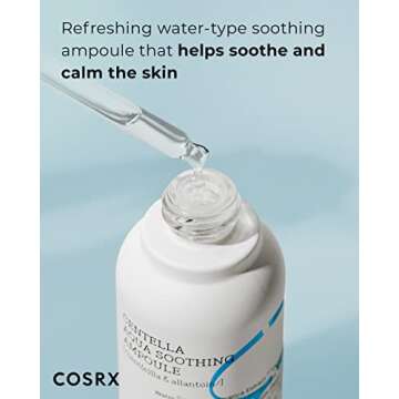 COSRX Centella Aqua Soothing Ampoule for Sensitive Skin - Lightweight Hydration