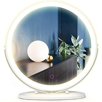LVSOMT 20" LED Makeup Vanity Mirror for Perfect Reflection and Lighting
