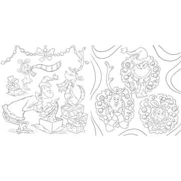 Grinch Christmas Coloring Book for Holiday Fun