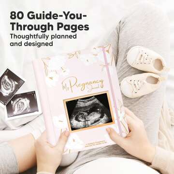 Pregnancy Journal for First Time Moms - Keepsake Book