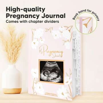 Pregnancy Journal for First Time Moms - Keepsake Book