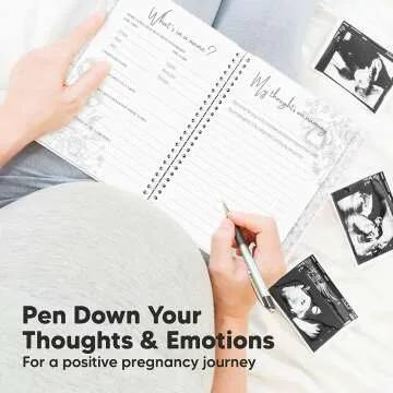 Pregnancy Journal for First Time Moms - Keepsake Book