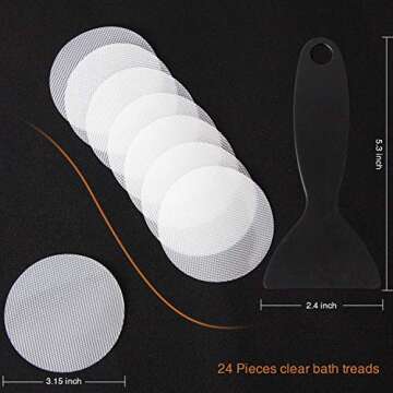 Secopad Non-Slip Bathtub Stickers for Safe Showers