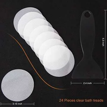 Secopad Non-Slip Bathtub Stickers for Safe Showers