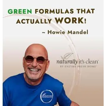 naturally it's clean Carpet Stains & Odors Cleaner; Plant Based Enzyme Safely Cleans Pet/Food Stains, Grease & Ink from Carpets, Rugs, Upholstery & Drapery, 24oz Spray Bottle x 2 Pack