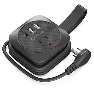 Cruise Essentials 2024,Cruise Ship Essentials with USB Ports,4ft Wrapped Travel Power Strip,2 Outlet...