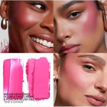 PATRICK TA Major Beauty Headlines - Double-Take Crème & Powder Blush (She's a Doll)