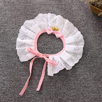 Dog Cat Collar Bow Tie - Entaifeng Kitten Puppy Necklace Jewelry with Bell Lace Bowknot Pet Bowtie G...