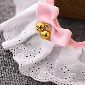 Stylish Dog Cat Collar Bow Tie Adjustable for Pets