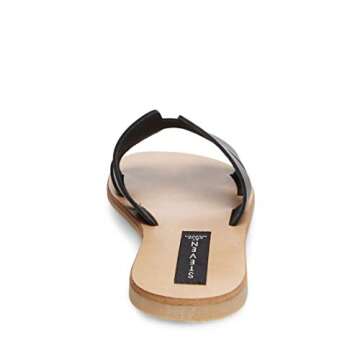 Steve Madden Steven NY Greece Black Leather 9.5