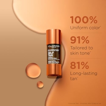 Clarins Self Tanning Face Booster Drops for Flawless Glow