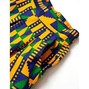 Elegant Women African Ankara Print Skirt for Every Occasion