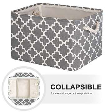 Collapsible WISELIFE Storage Baskets for Every Space