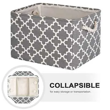 Collapsible WISELIFE Storage Baskets for Every Space