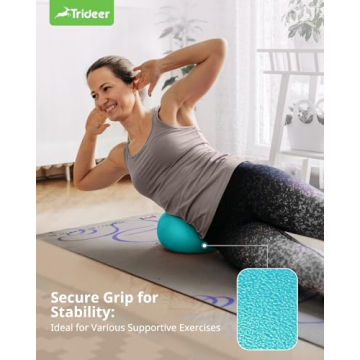Trideer 9 Inch Pilates Ball for Core Training and Therapy
