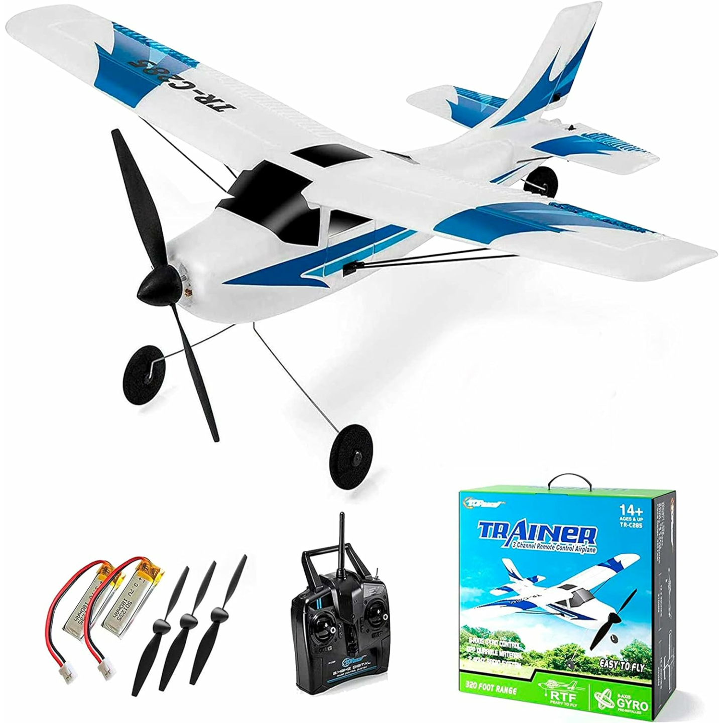 Top Race RC Airplane - Easy Control for All Ages