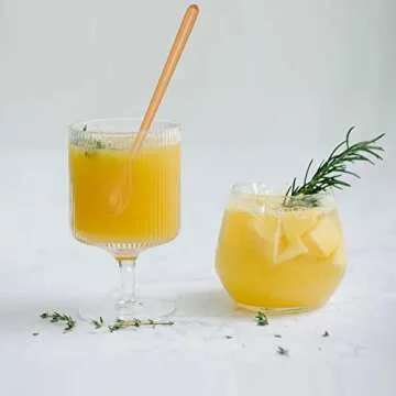 Goeielewe Colorful Mixing Spoon Set - 8 Durable Melamine Spoons